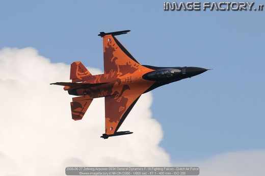 2009-06-27 Zeltweg Airpower 0834 General Dynamics F-16 Fighting Falcon - Dutch Air Force